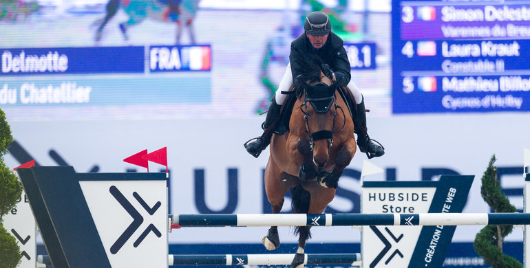 Home win for Nicolas Delmotte in Saturday's CSI4* 1.50m at Hubside Spring Tour