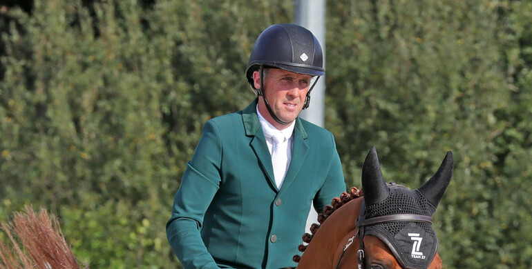 Shane Breen and Ipswich van de Wolfsakker win the CSI4* 1.55m Grand Prix at Le Lame International