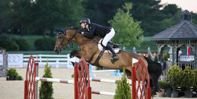 Daniel Coyle and Legacy lead the way in $37,000 1.45m Spring Classic CSI3* at Kentucky Spring Horse Show