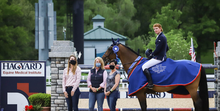 Daniel Coyle and Legacy are unstoppable to win $137,000 Hagyard Lexington Grand Prix CSI3* at Kentucky Spring Horse Show
