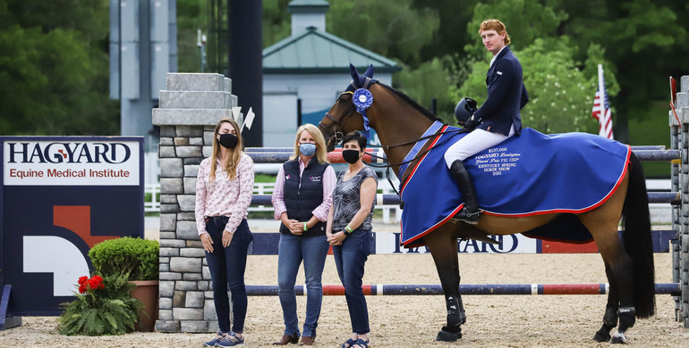 Daniel Coyle and Legacy are unstoppable to win $137,000 Hagyard Lexington Grand Prix CSI3* at Kentucky Spring Horse Show