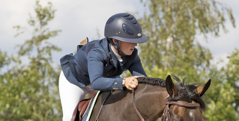 Dominique Hendrickx and Sanne Thijssen win the CSI4* 1.50m Grand Prix qualifiers in Gorla Minore