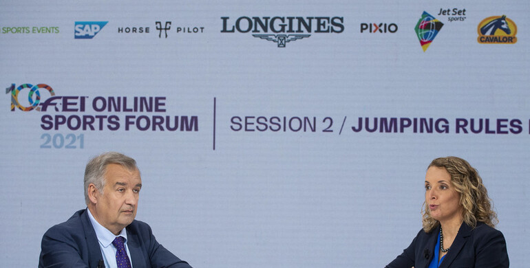 FEI Online Sports Forum, day one: Revision of the FEI Jumping Rules and Olympic Games update