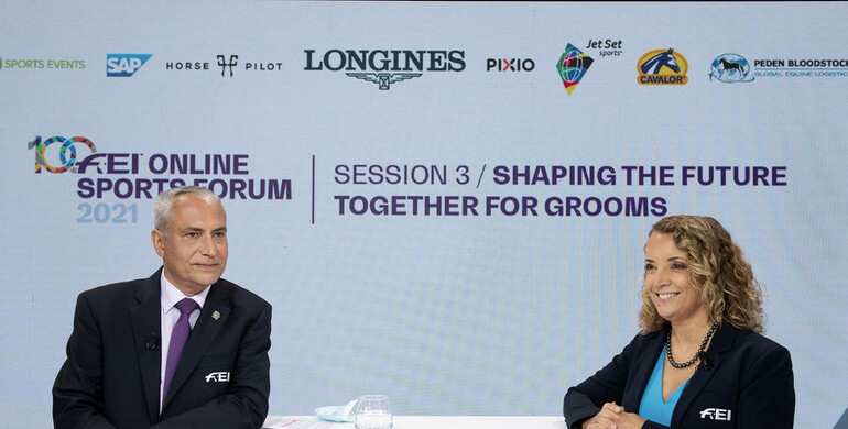 FEI Online Sports Forum, day two: Grooms' integration