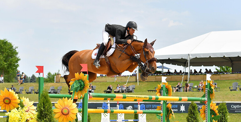 Daniel Bluman and Cachemire de Braize save best for last in $36,600 1.45m Winning Round CSI4*