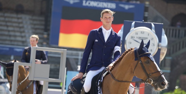 World number one Daniel Deusser powers to win the first class of LGCT Stockholm