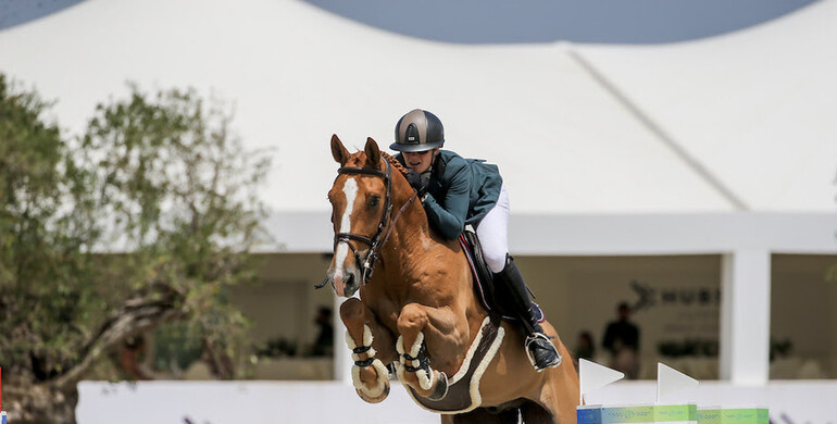 Marie Demonte and Manchester takes Friday’s biggest win at Hubside Jumping