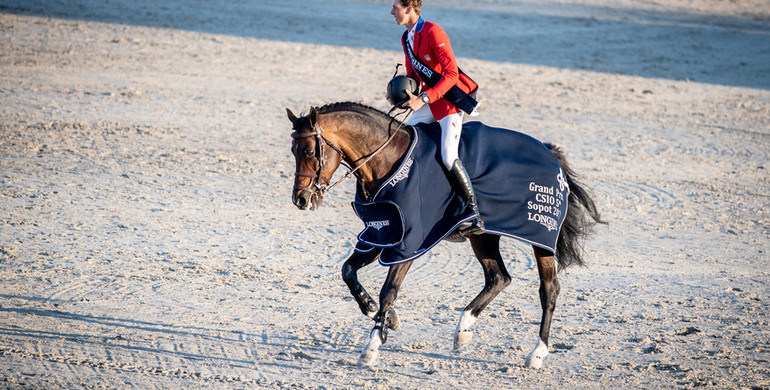 Brian Moggre and Balou du Reventon win the CSIO5* Longines Grand Prix in Sopot