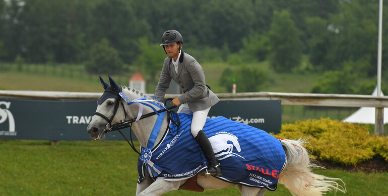 Karl Cook and Caillou 24 claim $137,000 Staller Grand Prix CSI3* title at Traverse City Spring Horse Show