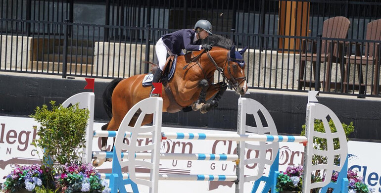 Abigail McArdle and Victorio 5 victorious in the $25,000 Tryon Resort Sunday Classic