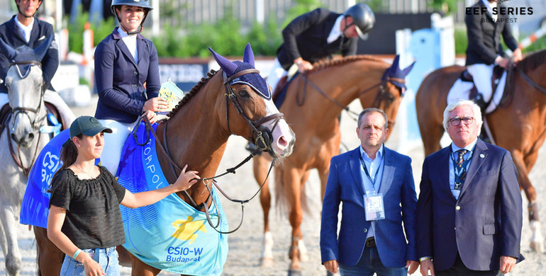 Swiss domination in CSIO3* 1.45m presented by the Ministry of Human Capacities in Budapest