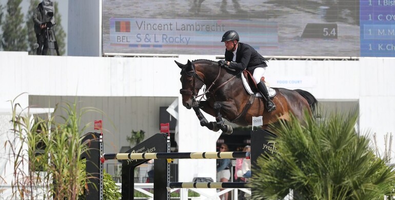 Vincent Lambrecht and S&L Rocky win CSI3* Grand Prix qualifier at Knokke Hippique