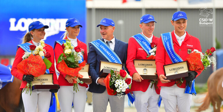 Germany wins the Longines EEF Series in Budapest