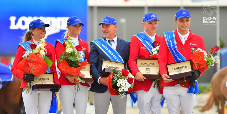 Germany wins the Longines EEF Series in Budapest