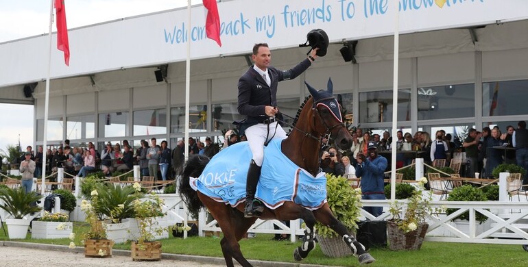 Eduardo De Menezes and H5 Chaganus unbeatable in the CSI3* Grand Prix at Knokke Hippique
