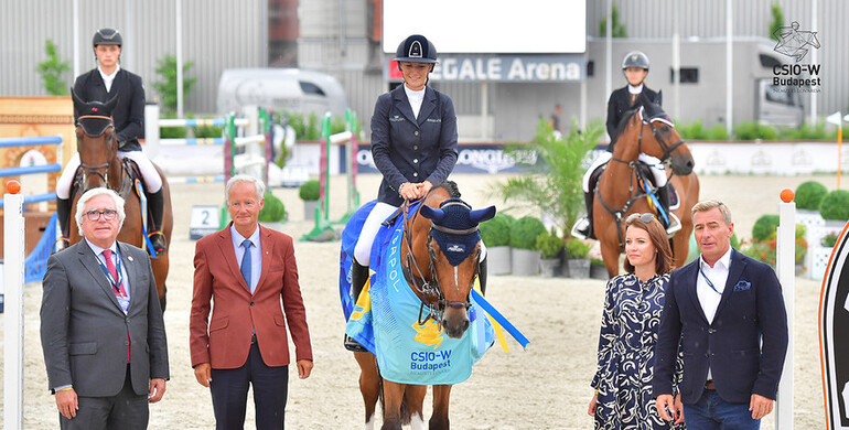 German dominance in the CSIO3*-W Grand Prix of Budapest with victory for Jana Wargers
