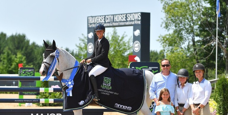 Kristen Vanderveen wins MLSJ $36,600 Innovo Development Group Speed Stake CSI5*