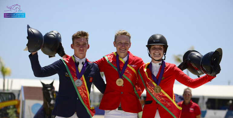 Gold for Matthis Westendarp and Stalido at the European Championships for young riders