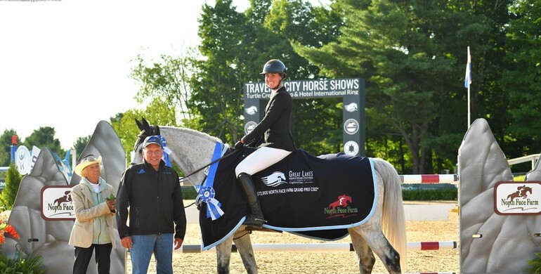 Hunter Holloway and Pepita Con Spita close out GLEF IV with win in $72,900 North Face Farm Grand Prix CSI2*