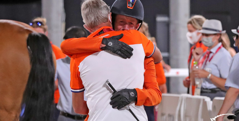 Gefeliciteerd met de bronzen medaille Team van der Vleuten!