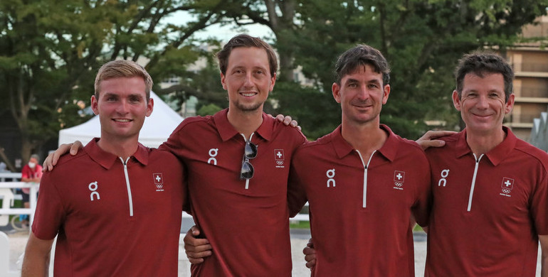 Behind the scenes at the team trot-up in Tokyo
