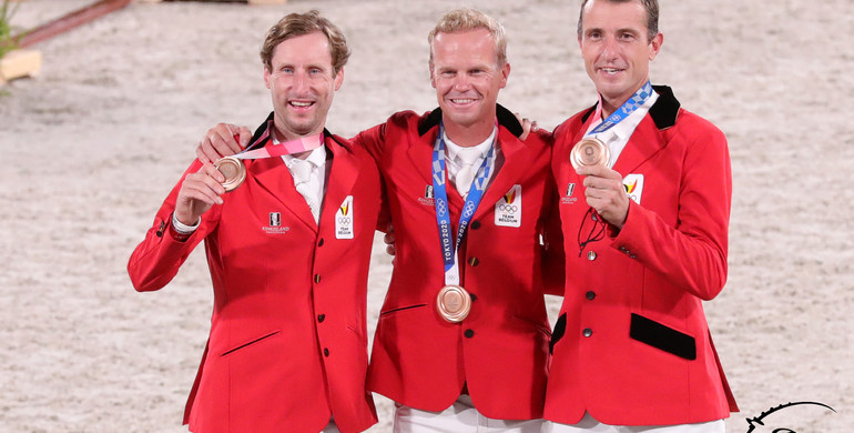 Awards for Belgian showjumpers at the Equigala KBRSF