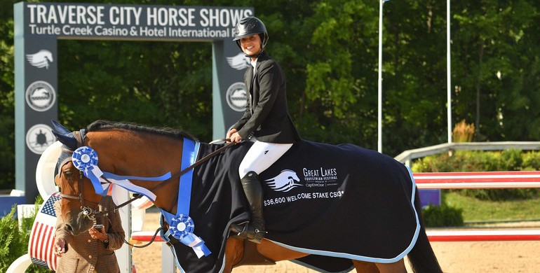 Olivia Chowdry and Balkana du Tillard bring home $36,600 Welcome Stake CSI3* victory