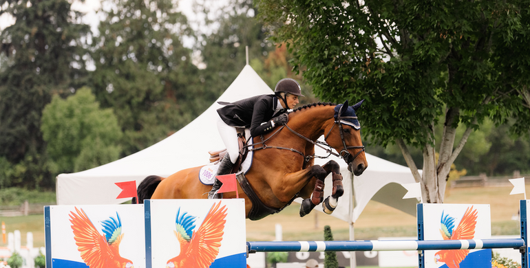 Kruger jumps to first international victory in $15,000 CSI3* Maui Jim Winning Round 1.45m