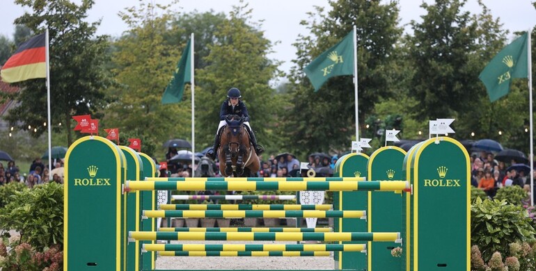 Jessica Springsteen is the boss in the CSI5* Rolex Grand Prix at the Brussels Stephex Masters
