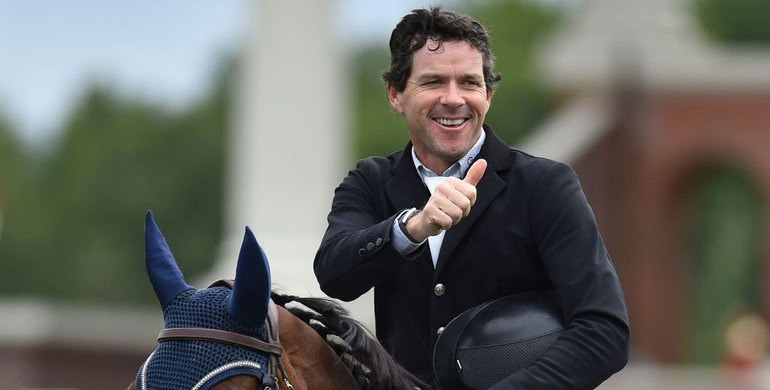 Connor Swail and Count Me In clinch the win in the Cardel Cup 1.50m at Spruce Meadows 'National'