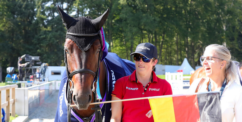 Silver celebrations for Germany at the Longines FEI European Championships 2021