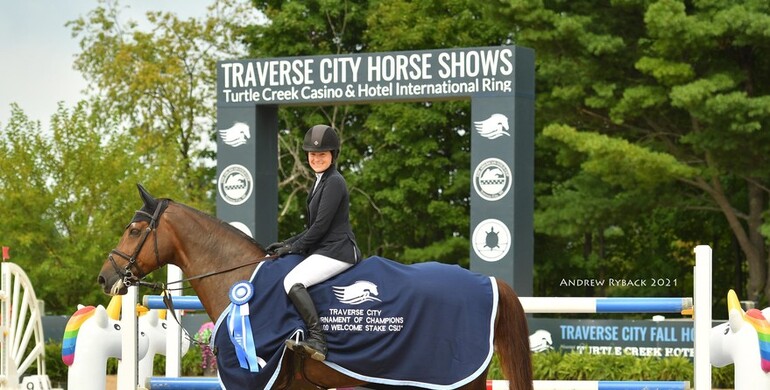 Katherine Dinan and Athos D’Elle dominate $36,600 Welcome Stake CSI3*