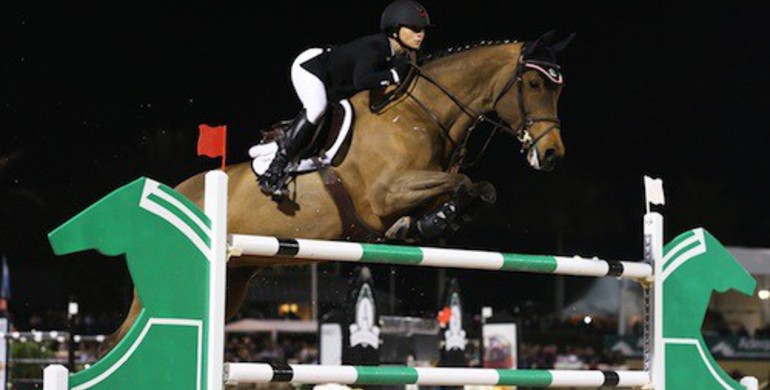 Georgina Bloomberg and Lilli light up the night in $127,000 Adequan® Grand Prix CSI 3*