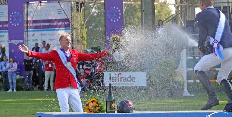 Champagne showers close off Longines FEI European Championships 2021