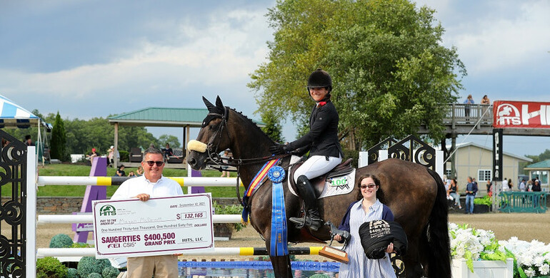 Megan McDermott and Entano win the Saugerties $400,500 FEI CSI5* Grand Prix