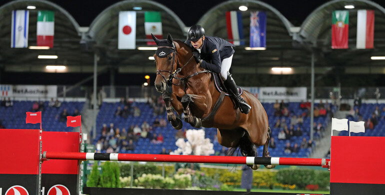 Max Kühner and Elektric Blue P to the top in the Turkish Airlines Prize of Europe at CHIO Aachen
