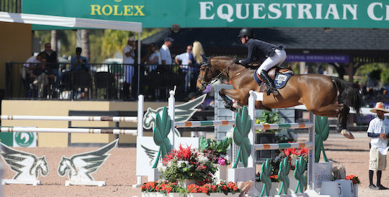 Darragh Kenny earns one-two finish in $34,000 Spy Coast Farm 1.45m at the 2015 WEF