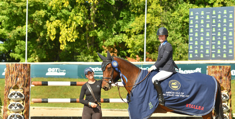Sydney Shulman and Villamoura win again in $36,600 Staller 1.45m Speed Stake CSI5*