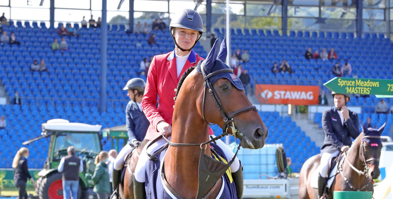 Lillie Keenan and Agana van het Gerendal Z in a league of their own in the SAP Prize at CHIO Aachen