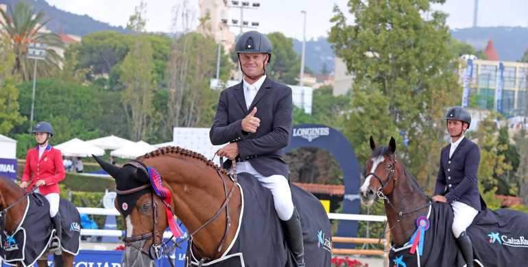 Jerome Guery and Eras Ste Hermelle top the CaixaBank Trophy at CSIO Barcelona