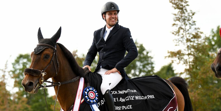 Santiago Lambre races to win $37,000 Restylane 1.45m FEI Welcome at Split Rock Jumping Tour Columbus