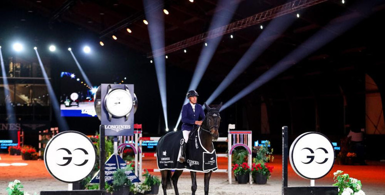 Olivier Robert and Velvote des Aubiers fly the French flag in perfect prelude to Longines Global Champions Tour Finals