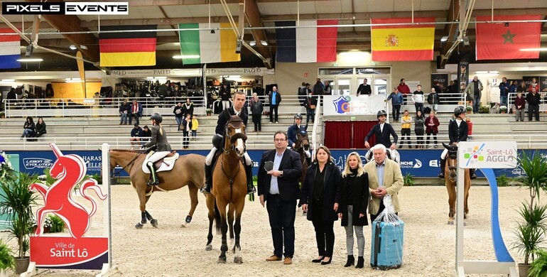Wilm Vermeir and Joyride S on top at Jumping International de Saint-Lô
