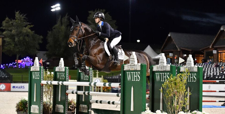 Sydney Shulman and Villamoura earn repeat victory in the $50,000 International Jumper Speed Final at 2021 WIHS