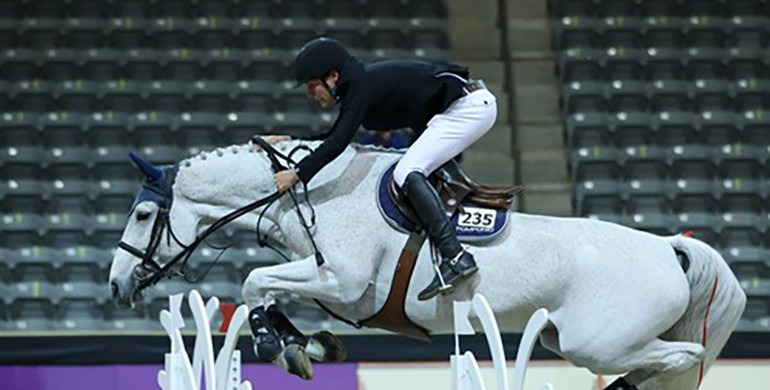 Karl Cook and Caillou 24 can’t be caught in $72,900 International Welcome Stake CSI4* at National Horse Show