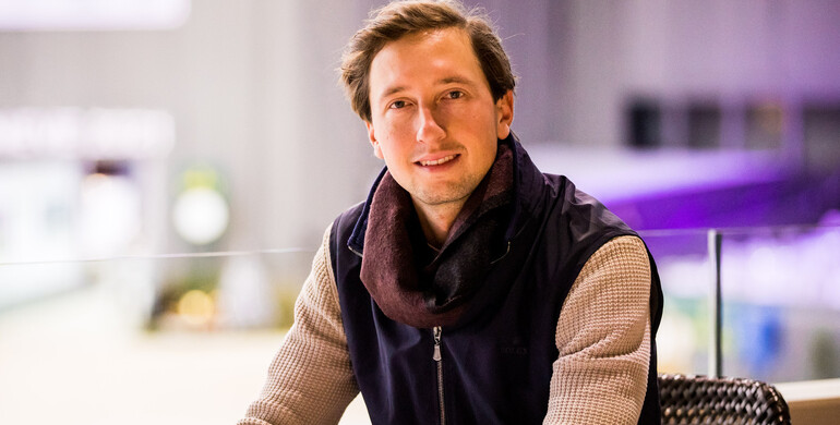 Rolex Round Table with Martin Fuchs at CHI Geneva: 