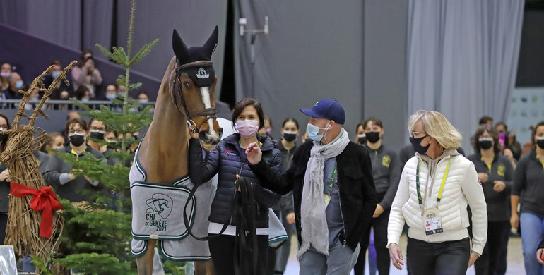 Eric Lamaze retires Olympic bronze medal mount Fine Lady 5