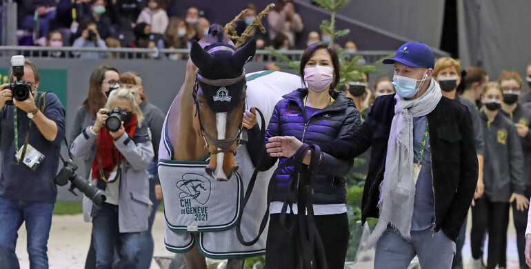 Curtains close for Eric Lamaze’s Fine Lady 5 at CHI Geneva