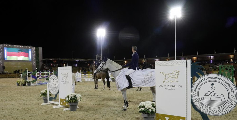 Daniel Deusser dominates at CSI5*-W Jump Saudi with victory on Jasmien vd Bisschop