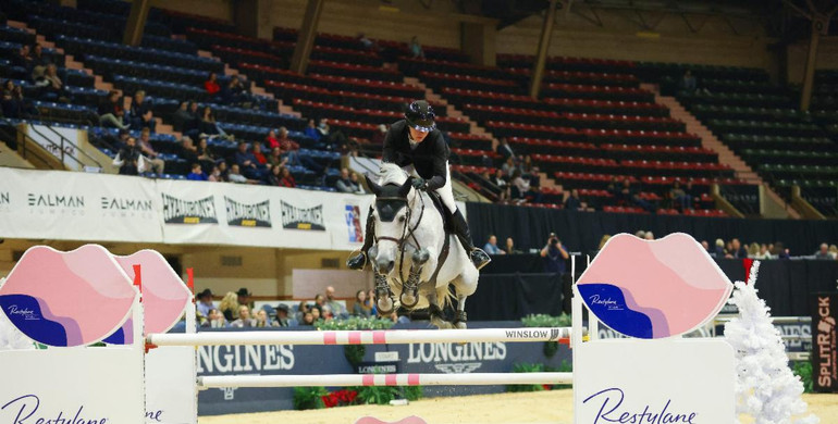Hunter Holloway and Pepita Con Spita top all female podium in Texas with $75,000 Restylane 1.50m Welcome CSI4*-W win
